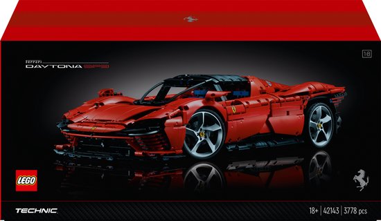 LEGO Technic Ferrari Daytona SP3 - 42143 | bol.com