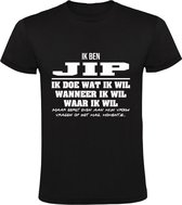 T-shirt homme Jip | cadeau d'anniversaire | cadeau d'anniversaire | drôle | anniversaire | cadeau | Noir