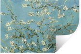 Muurstickers - Sticker Folie - Van Gogh - Amandelbloesem - Oude meesters - Kunst - Vintage - 30x20 cm - Plakfolie - Muurstickers Kinderkamer - Zelfklevend Behang - Zelfklevend behangpapier - Stickerfolie