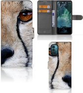 Bookcase Nokia G11 | G21 Hoesje Cheetah