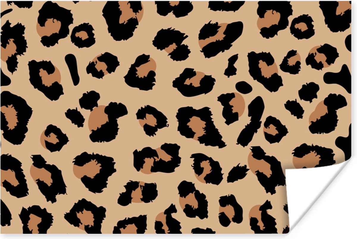 Poster Dierenprint - Design - Dieren - 60x40 cm