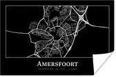Poster Amersfoort - Stadskaart - Plattegrond - Kaart - 120x80 cm