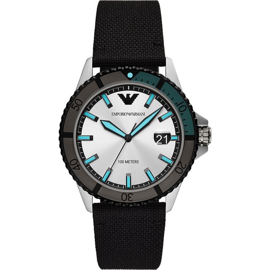 Emporio Armani Mens Analogue Quartz Watch Diver