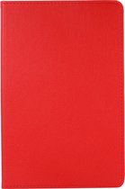 Case2go - Tablet hoes geschikt voor Samsung Galaxy Tab A8 (2022 & 2021) - 10.5 Inch - Draaibare Book Case Cover - Rood