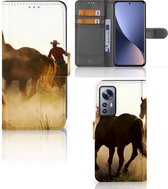 GSM Hoesje Xiaomi 12 | 12X Bookcase Cowboy