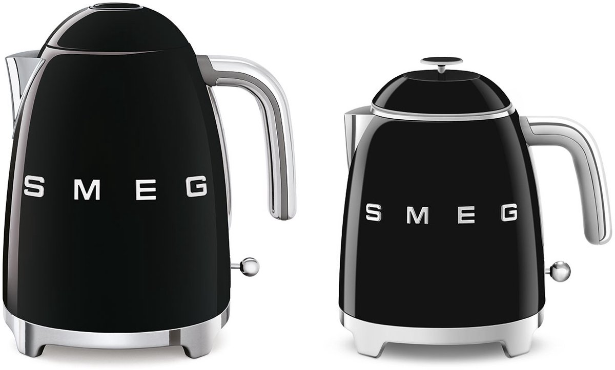 SMEG KLF05BLEU - Waterkoker - Zwart - 800 ml - mini — afbeelding 7