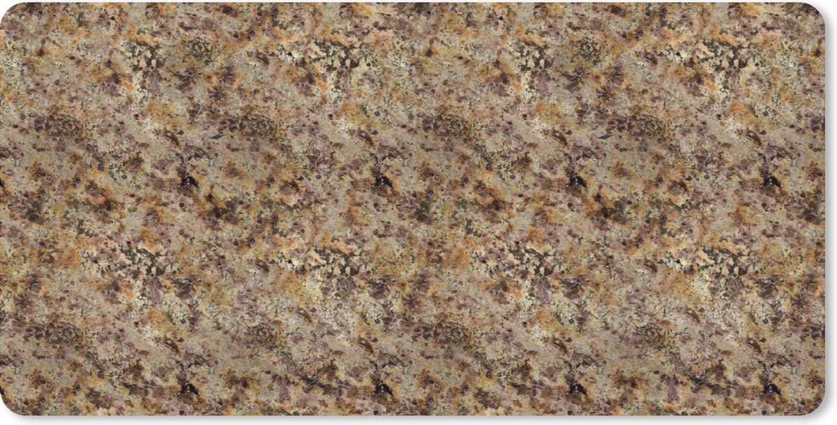 Muismat XXL 80x40 cm - Bureau onderlegger - Bureau mat Graniet - Goud - Antiek - Patronen - Bureaumat - Gaming mousepad xl - Bureaulegger groot - Computer deskmat