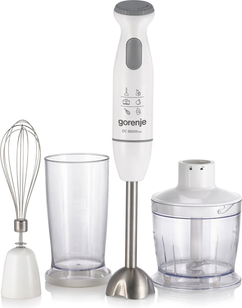 Gorenje Staafmixer Set - HBC804QW