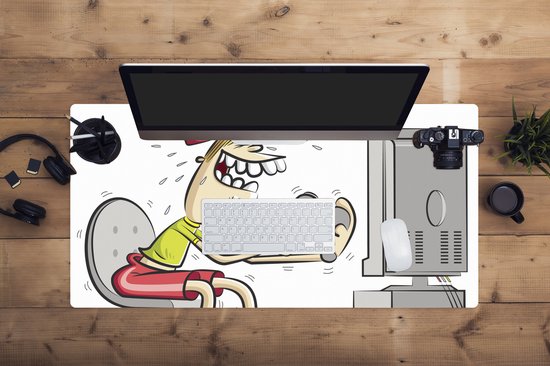 Muismat XXL 100x50 cm - Bureau onderlegger - Bureau mat Gamer - Televisie - Console - Bureaumat - Gaming mousepad xl - Bureaulegger groot - Computer deskmat - Geschikt voor Gaming Muis en Gaming PC set-up