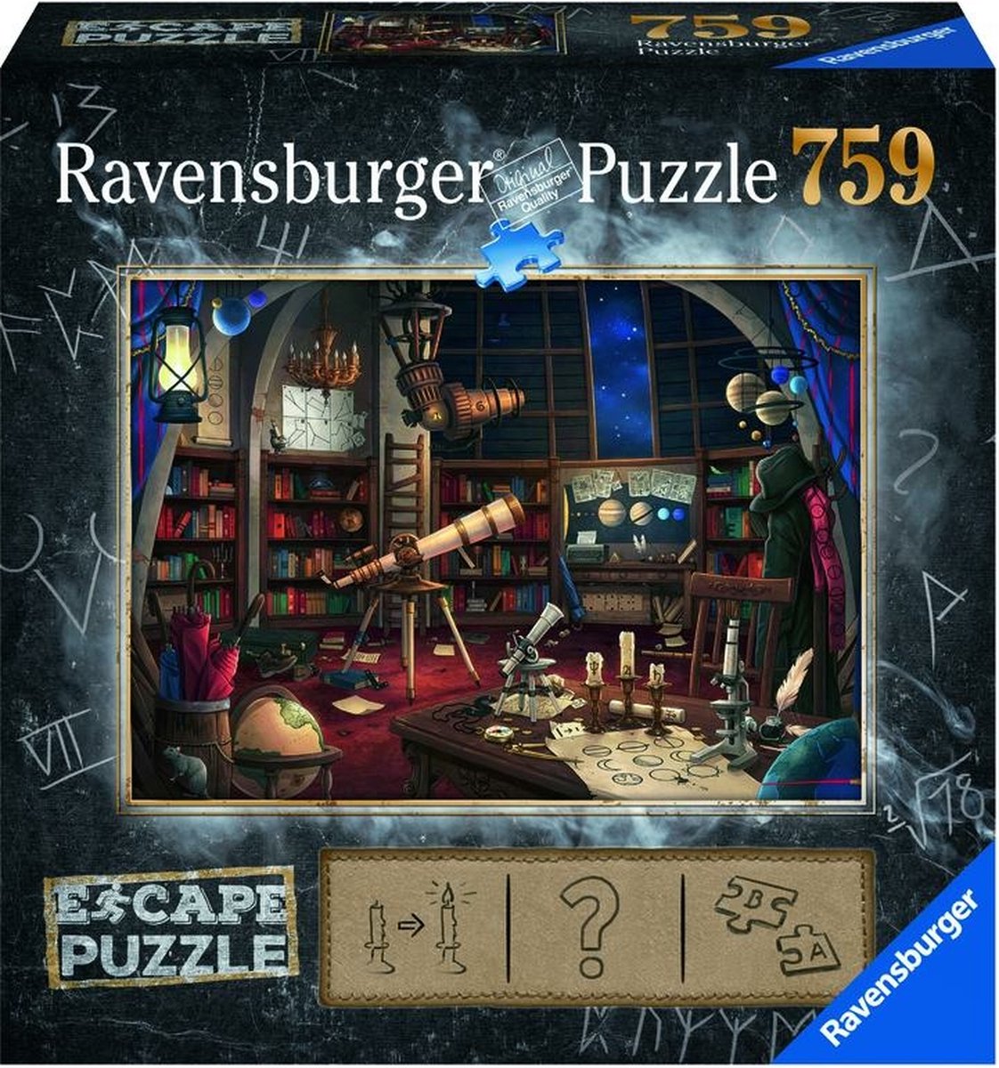 Ravensburger Escape Puzzle 1 Space Observatory - 759 stukjes — afbeelding 6