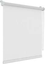Decosol Store enrouleur Fenêtre oscillo-battante Porte lumineuse - Blanc - Dimensions: 37 x 160 cm