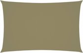 vidaXL - Zonnescherm - rechthoekig - 5x8 - m - oxford - stof - beige