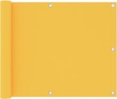vidaXL-Balkonscherm-75x300-cm-oxford-stof-geel