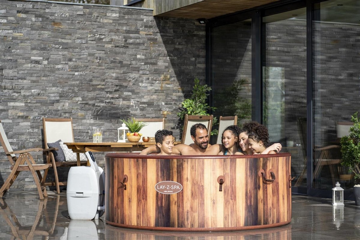 Lay-Z-Spa Helsinki AirJet opblaasbare spa