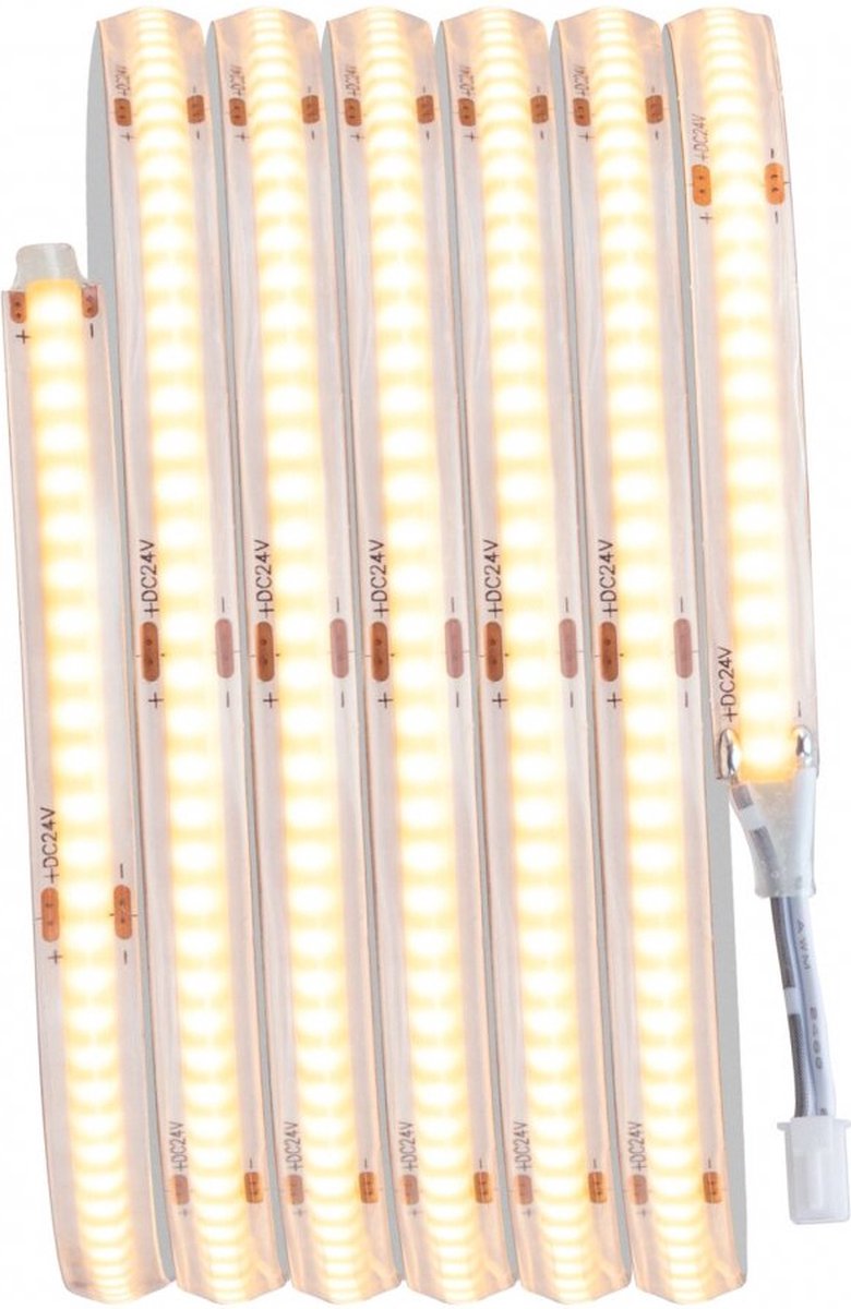 Paulmann 78425 LumiTiles LED COB Slim Strip Set 2m incl. 1x6 W Warm Wit Spatwaterdichte Kunststof Lichtstrip 2700 K