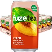 Fuze Tea Peach Black Tea 24 x 33cl DK