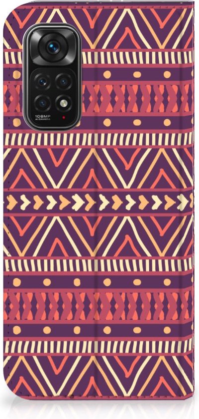 Bookcase Xiaomi Redmi Note 11/11S Smart Cover Aztec Violet
