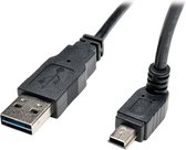 Tripp Lite UR030-003-UPB USB-kabel 0,91 m USB 2.0 USB A Mini-USB B Zwart
