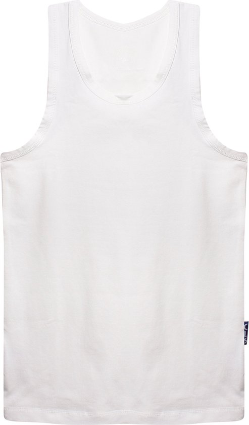 Claesen's Jongens Onderhemd - White - Maat 116-122