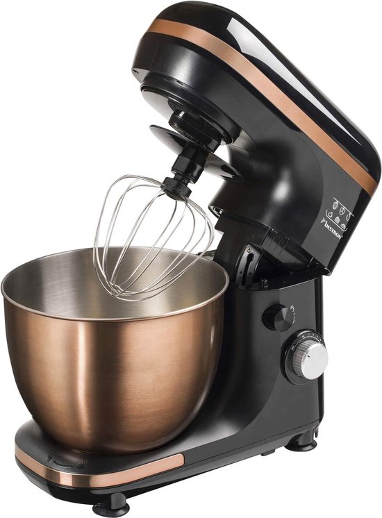 Bestron AKM900CO - Keukenmachine - Zwart/Brons