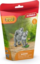 schleich WILD LIFE - Koala Moeder en Baby - Speelfigurenset - Kinderspeelgoed voor Jongens en Meisjes - 3 tot 8 jaar - 42566