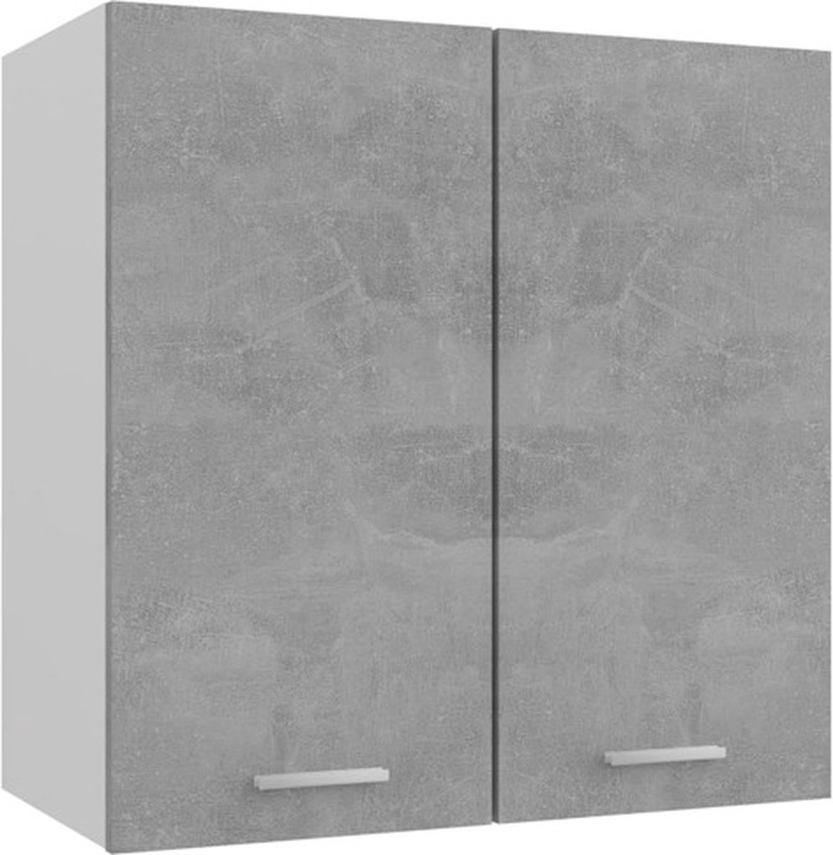 vidaXL - Onderkast Lyon - Wit - Bewerkt hout - 60x46x81,5 cm