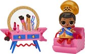 L.O.L. Surprise! Furniture Playset with Doll - Her Majesty + Beauty Booth