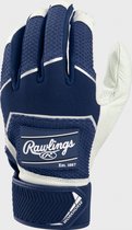 Rawlings - MLB - Honkbal - WH22BG - Slaghandschoentjes - Paar - Workhorse - Baseball Batting Gloves - Navy Blauw - Volwassenen - Medium