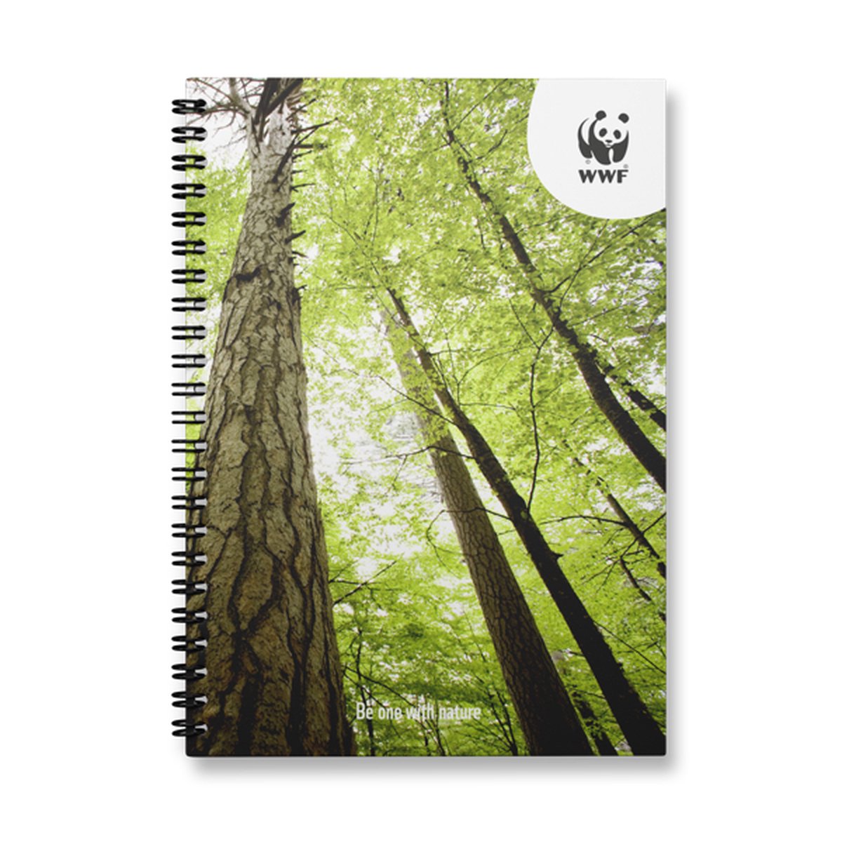 MOYU Ringband A5 | WWF Trees| Uitwisbaar & Herschrijfbaar Notitieboek