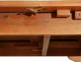 Outsunny Table extensible table à manger table de jardin meubles de jardin bois d'acacia résistant aux intempéries 84B-319