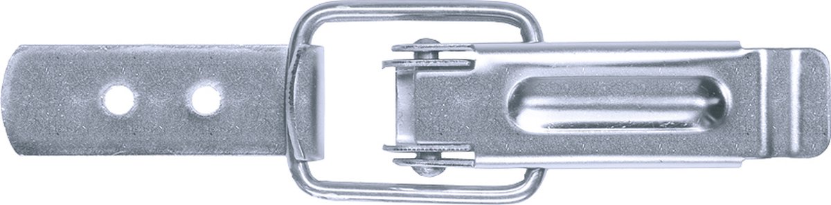 GOEBEL® - 100 x Spansluitingen Alu Aluminium 1/60 incl. Tegenhaak – Blindklinknagelgat 3,5 mm - 5577533160- Kistsluiting – Spansluiting - Premium kwaliteit - Inclusief Tegenstuk