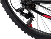 Ks Cycling Fiets Kinder-Mountainbike 24'' Zodiac RH 38 cm zwart-rood - 38 cm