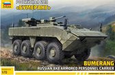1:72 Zvezda 5040 Russian 8x8 armored personnel carrier BUMERANG Plastic Modelbouwpakket