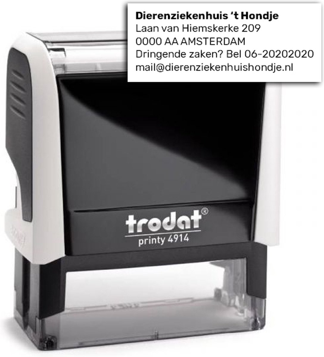 Stempel of Stempeltje van een Koffie to-go 10mm rond
