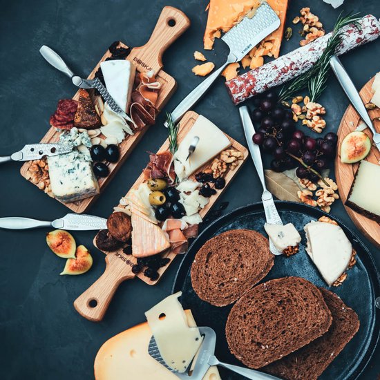 Boska Mini Monaco + - Set de couteaux à fromage - pour tous les fromages - 4 pièces