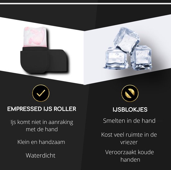 Ice roller Ijs roller gezicht Ijsroller Dermaroller Massage roller Gezicht