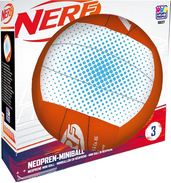NERF Mini Balle en Néoprène - Oranje - Taille 2