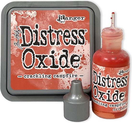 Ranger Distress Oxide Re-Inker 14 ml - Feu de camp crépitant TDR72324