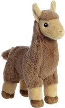 Pluche dieren knuffels lama van 28 cm - Knuffeldieren lamas speelgoed