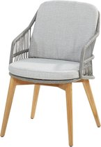 Semper chaise de jardin en teak gris argent 4-Seasons Outdoor