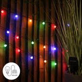 J-Pro Blurry 50 Color Lichtsnoer Buiten op Zonne-Energie - Solar Tuinverlichting - Buiten Lichtslinger - 50 LEDs Tuinverlichting Zonne-Energie - 5+2m - ø2,5cm