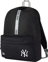 New Era MLB Stadium Bag Leisure Tech New York Yankees Backpack 60240083, Unisex, Zwart, Rugzak, maat: One size
