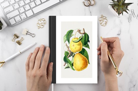 Cahier - Cahier d'écriture - Poires - Nourriture - Fruit - Cahier - Format A5 - Bloc-notes