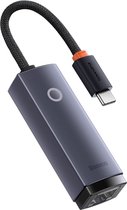 Baseus Lite RJ45 USB-C naar Ethernet LAN Adapter 1.000 Mbps