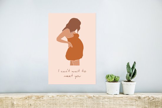 Affiche Grossesse - Maternité - Maman - 20x30 cm
