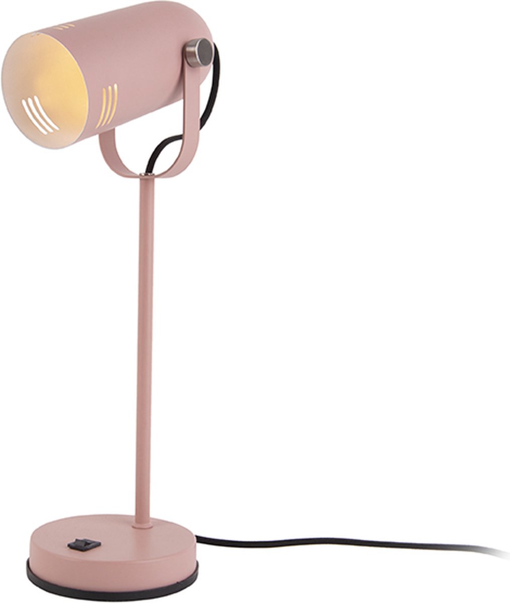 Leitmotiv Tafellamp Husk, roze ijzer