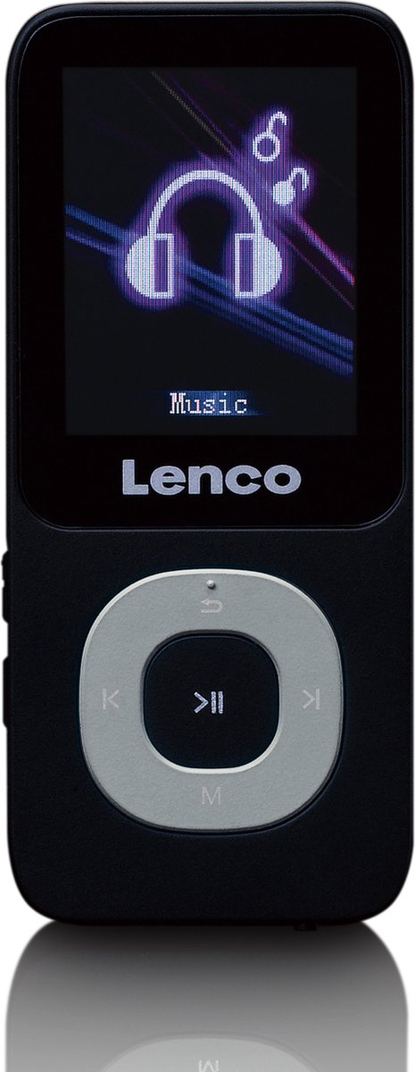 LENCO Xemio-659GY - MP3/MP4-speler met 4GB micro SD kaart, grijs | bol.com