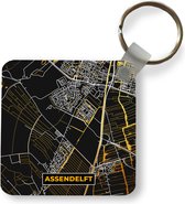 Porte-clés - Cadeaux à distribuer - Carte - Assendelft - Plan de la ville - Carte - Plastique