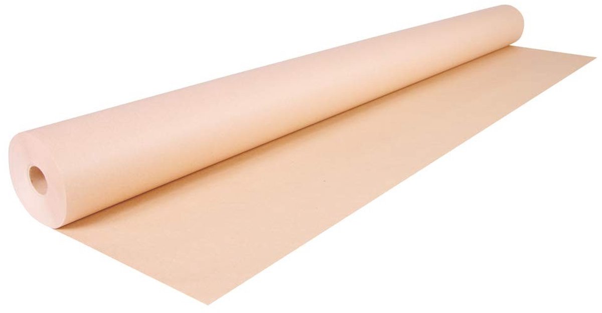 Elzusha - KRAFT Papier Rol 50x1m voor Cadeauverpakking en Creatieve Hobby's