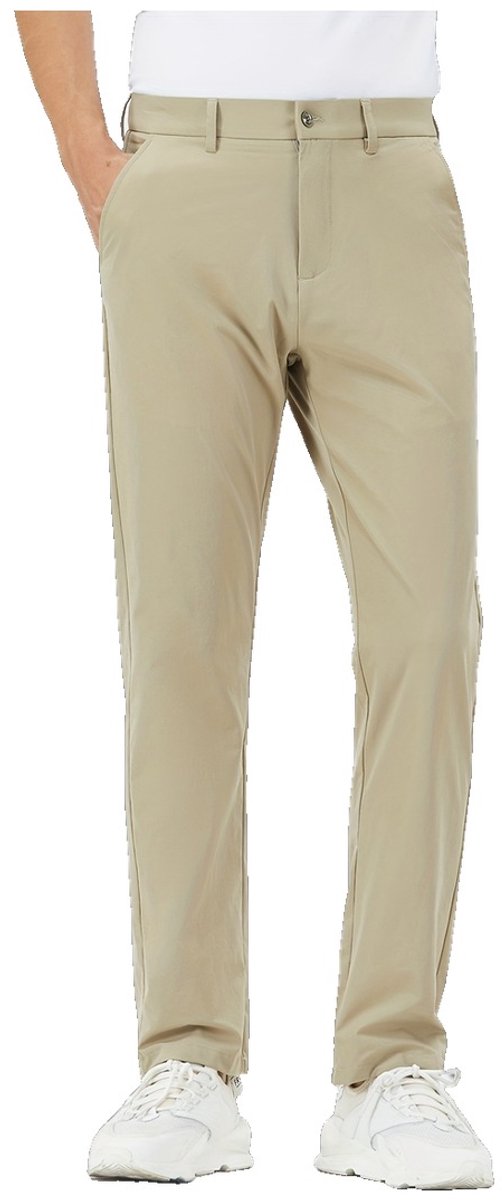 Currero Comfortabel Golfbroek Heren Golfkleding Nette Pantalon Mannen Broek Outfit Chino XXS Beige